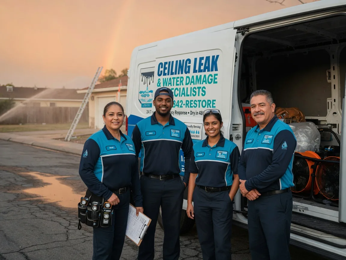 Ceiling Leak Cleanup company in Lottie, LA