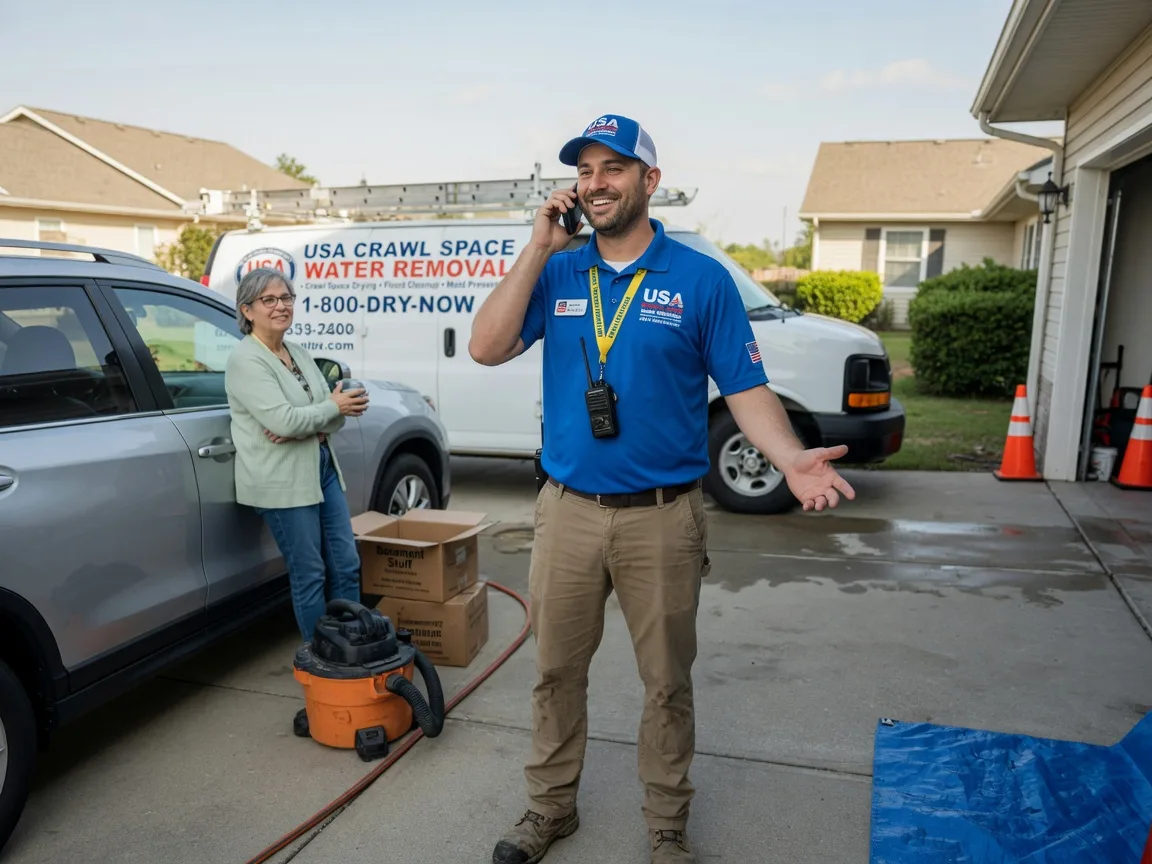 Crawl Space Water Removal Lottie, LA FAQs